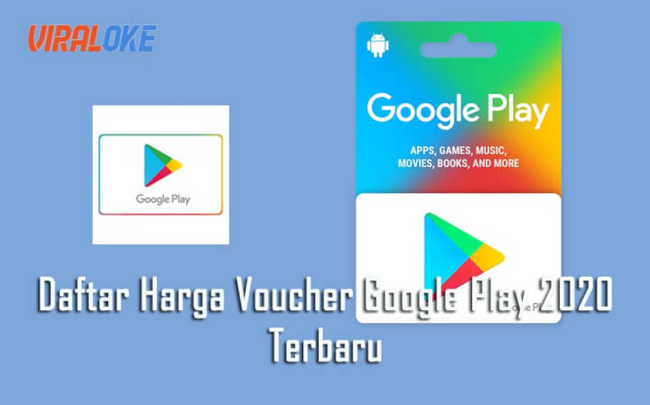 Daftar Harga Voucher Google Play Terbaru