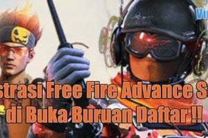 Cara Masuk + Daftar Free Fire Advance Server