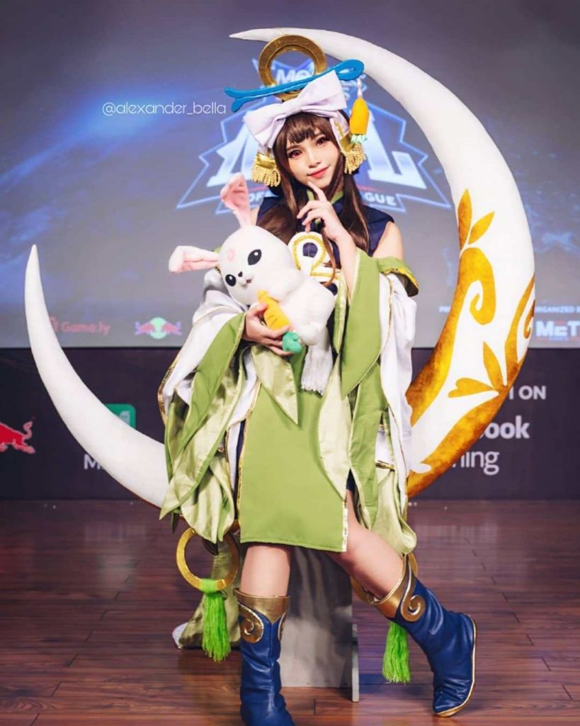 cosplay mobile legends chang'e