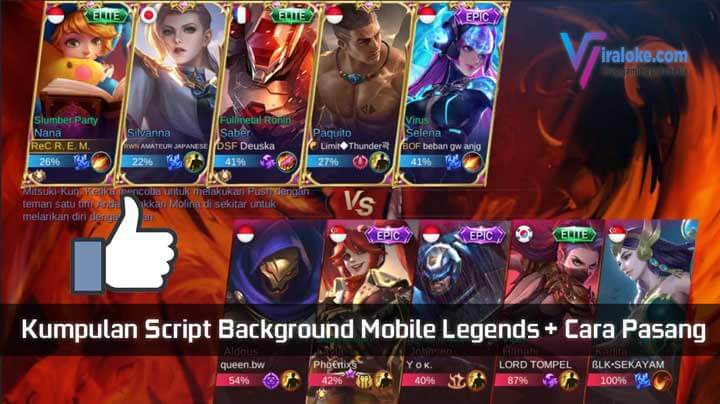 Kumpulan Script Background Mobile Legends