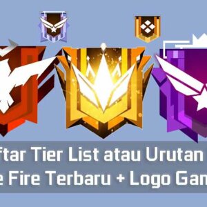 7 Daftar Tier List atau Urutan Rank Free Fire Terbaru + Logo Gambar 3 Daftar Tier List Urutan Rank Free Fire Terbaru + Logo Gambar