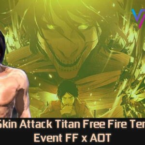 Miliki Skin Attack Titan Free Fire Terbaru di Event FF x AOT 4 Skin Attack Titan Free Fire Terbaru