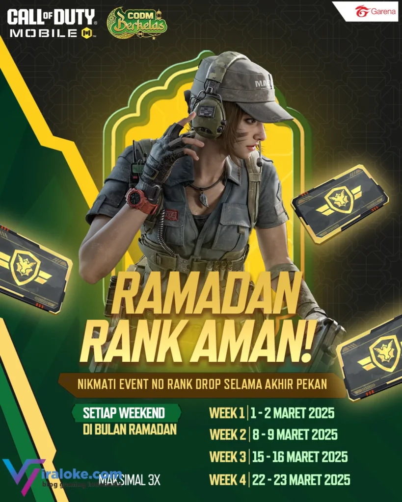 Garena CODM Ramadan Berkelas, Banjir Hadiah & Event!