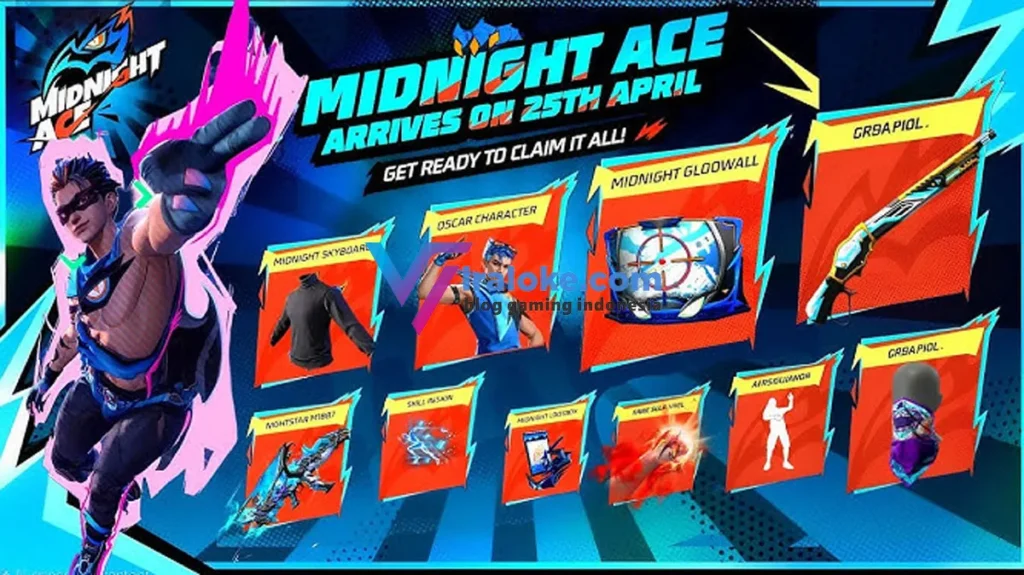 Bocoran Midnight Ace Free Fire: Kuy, Sikat Jadwal & Hadiahnya! 2 Bocoran Midnight Ace Free Fire