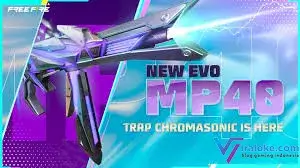 Daftar Lengkap Skin Evo Gun FF: Ada yang Fresh Nih? 15 MP40 TRAP Chromasonic