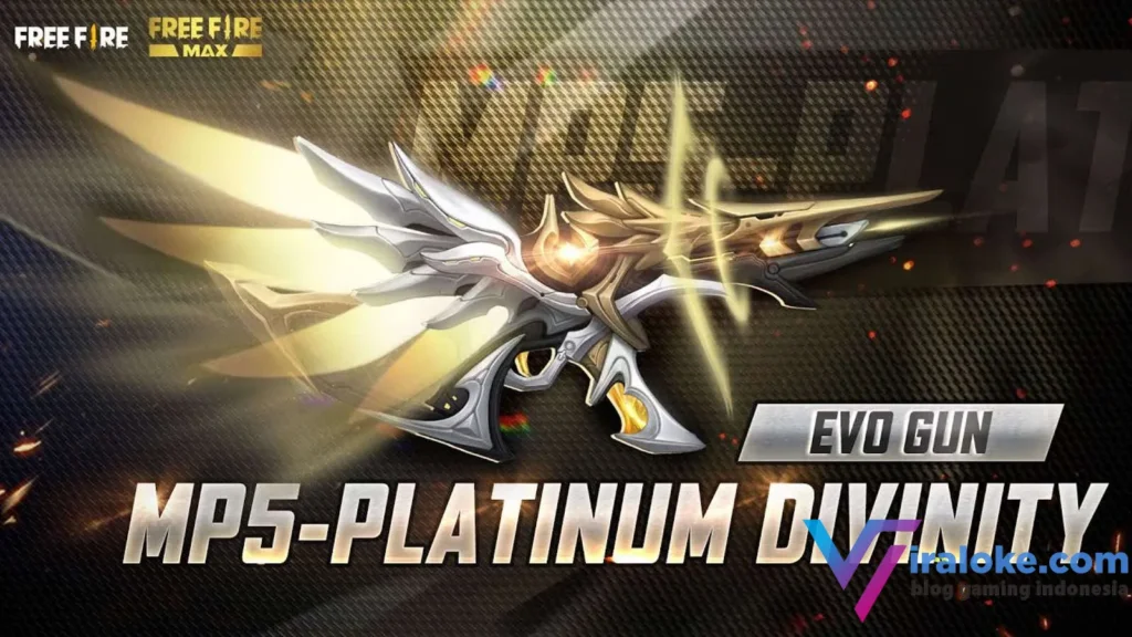 Daftar Lengkap Skin Evo Gun FF: Ada yang Fresh Nih? 9 MP5 Platinum Divinity