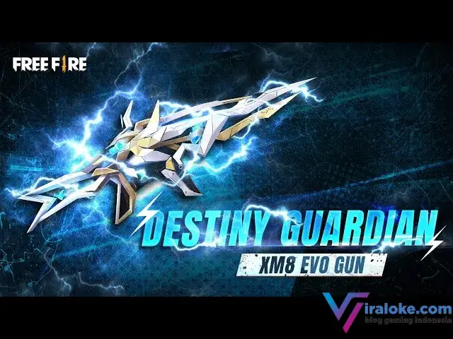 Daftar Lengkap Skin Evo Gun FF: Ada yang Fresh Nih? 6 Skin Evo XM8 Destiny Guardian