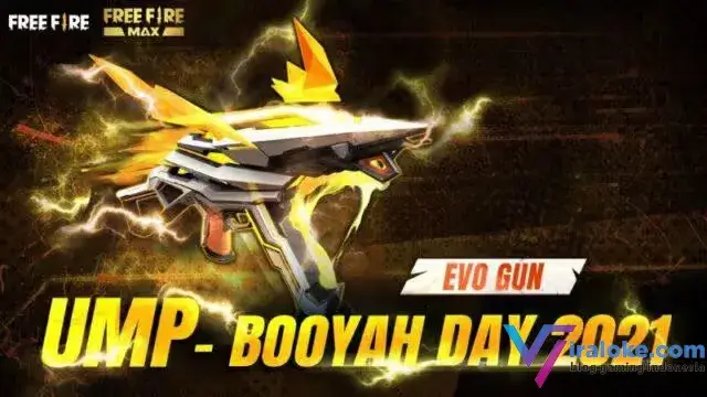 Daftar Lengkap Skin Evo Gun FF: Ada yang Fresh Nih? 7 UMP BOOYAH! Day 2021