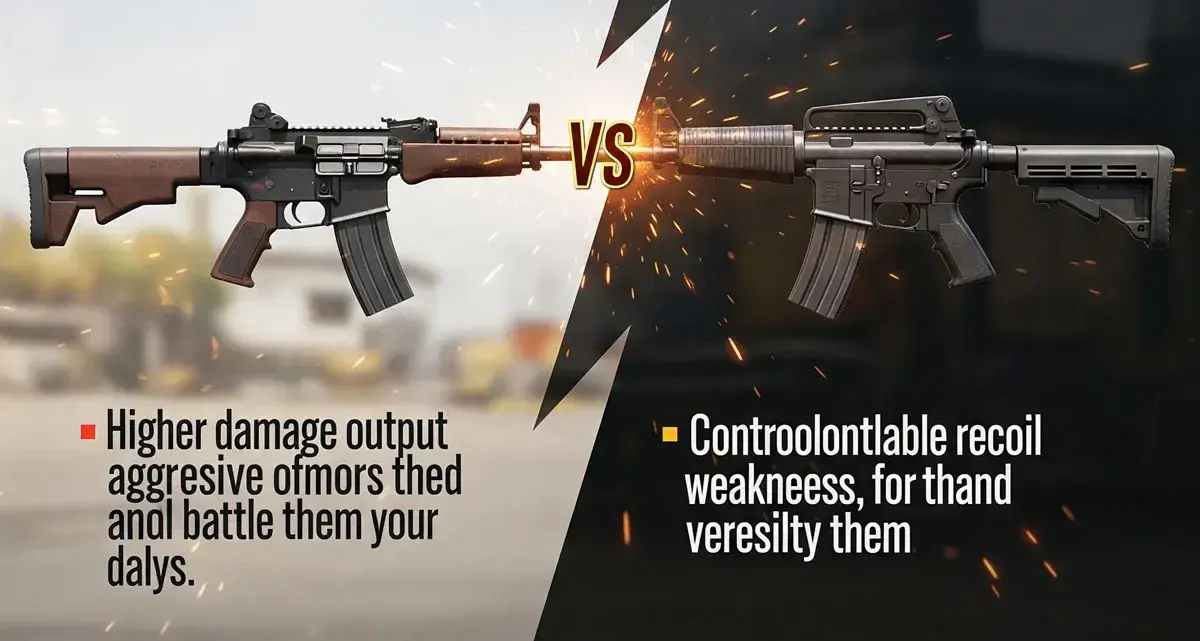 Perbandingan AKM vs M416 di PUBG Mobile: Spek, Damage, & Recoil 2 Perbandingan AKM vs M416 di PUBG Mobile