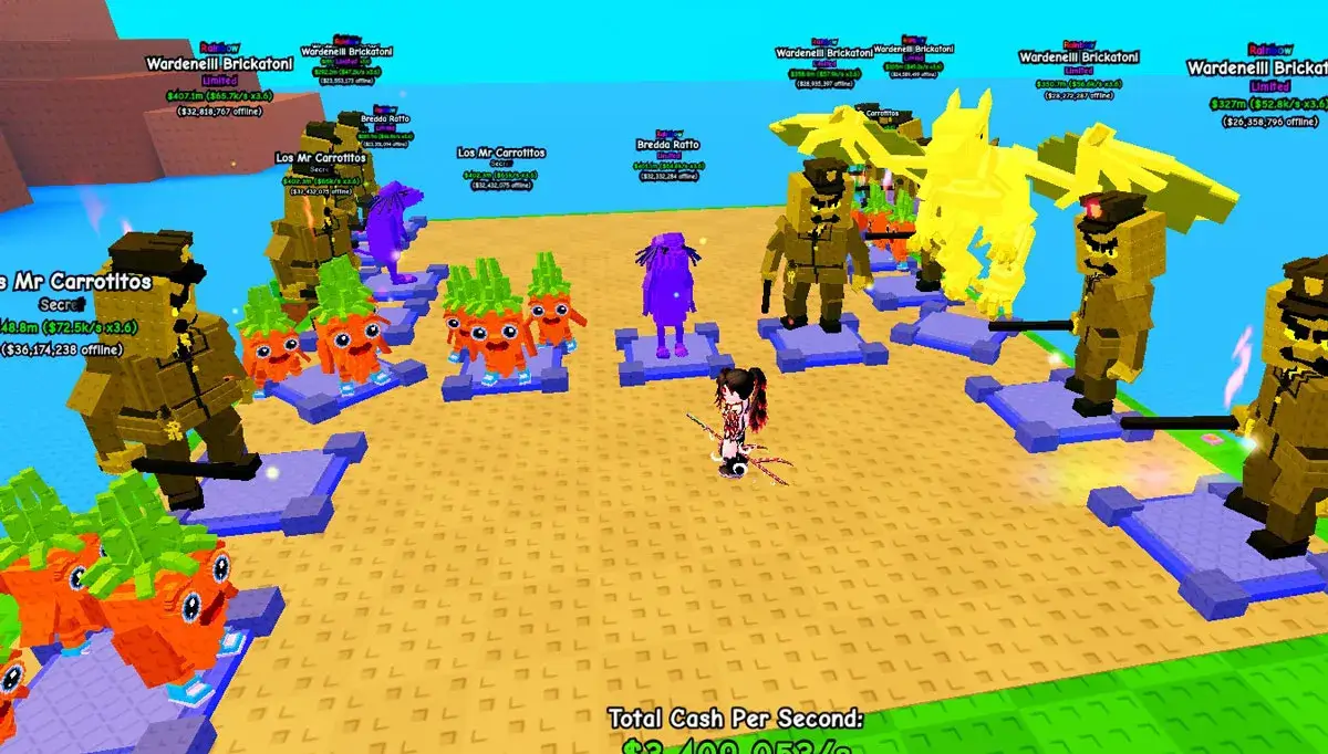 Daftar Mutasi di Plants vs Brainrots Roblox