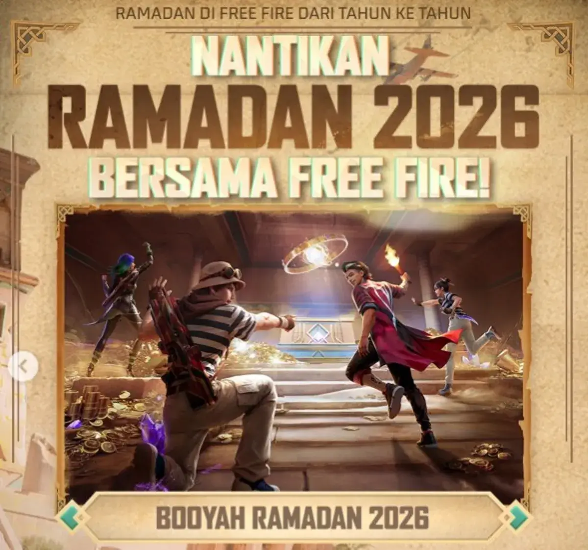 Event Booyah Ramadan Free Fire 2026 Resmi Hadir