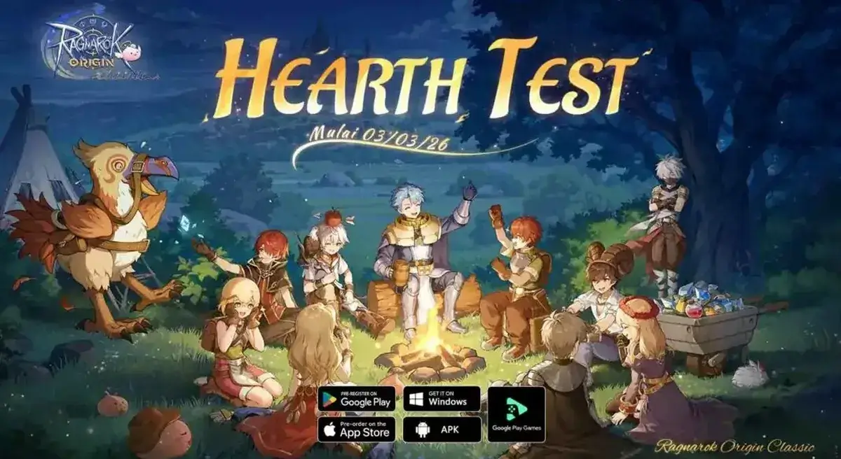 Registrasi CBT Ragnarok Origin Classic 'Hearth Test'
