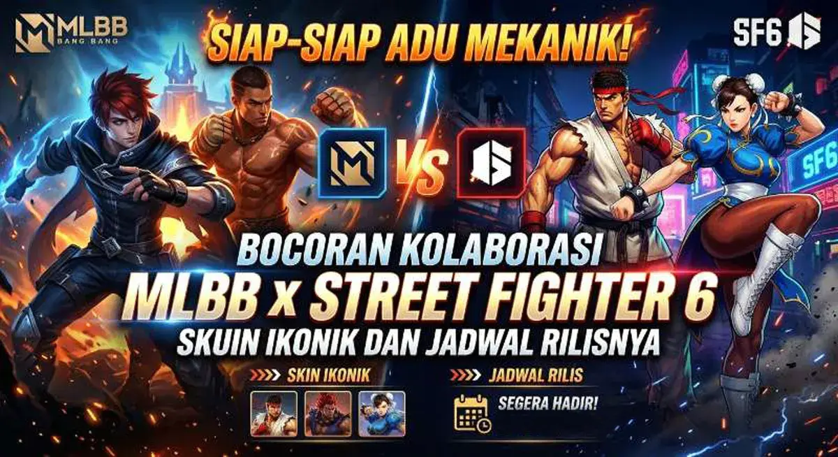 Bocoran Kolaborasi MLBB x Street Fighter 6: Bocoran Skin, Jadwal Rilis dan Harga 1